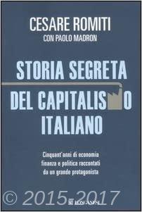 Copertina di Storia segreta del capitalismo italiano